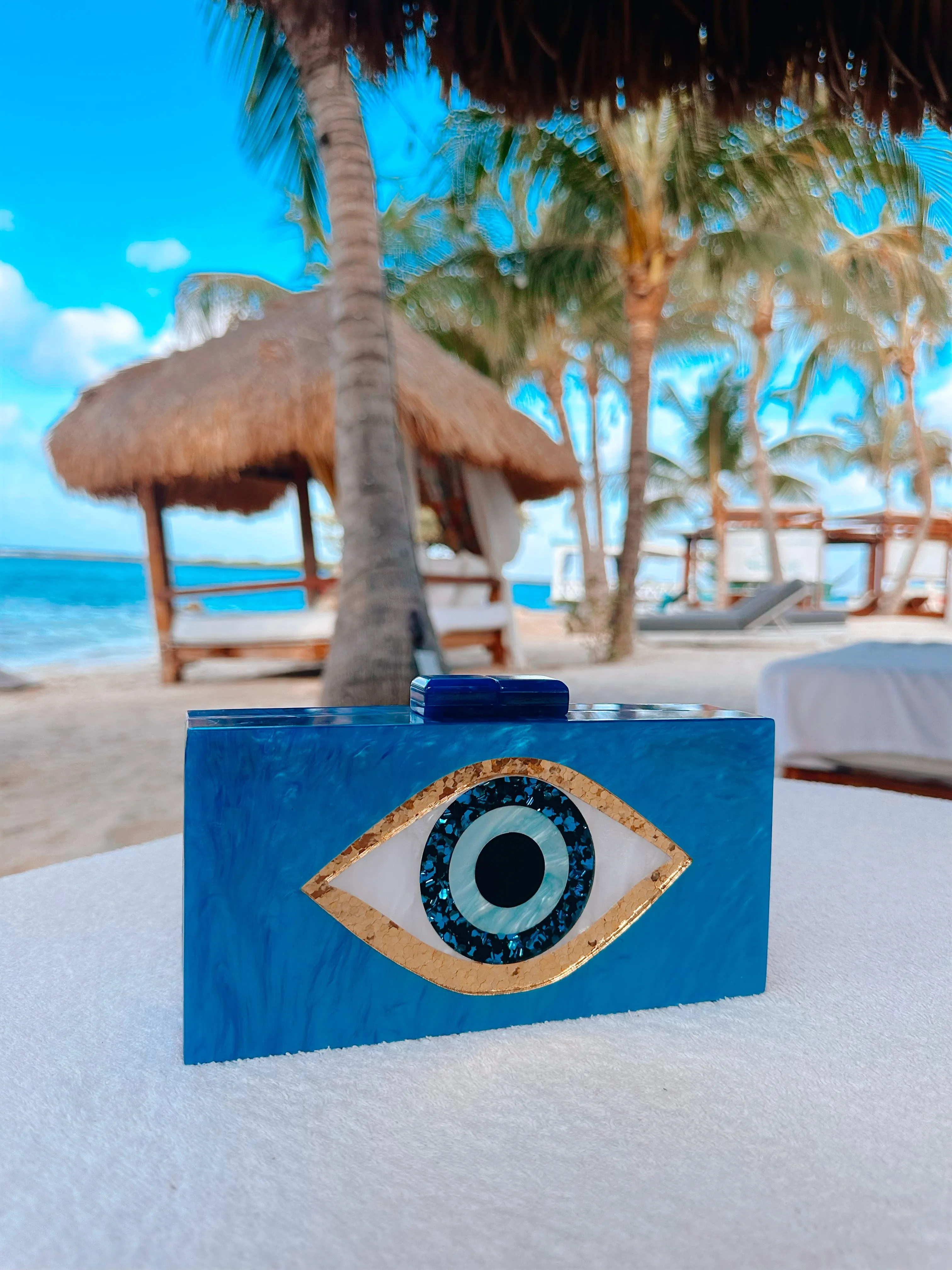 Evil Eye Bag (Blue)