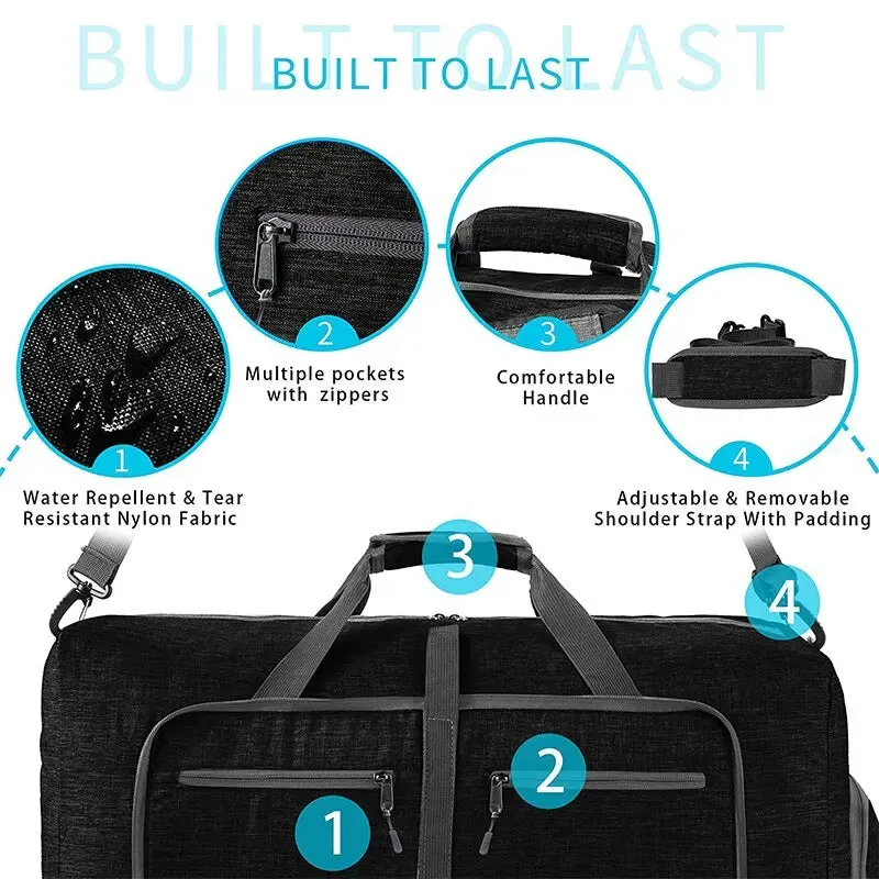 Explorer Elite: Versatile Travel Duffle with Smart Organizers