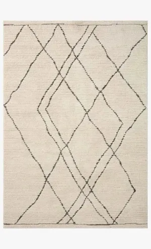 Fabian FAB-02 Ivory/Charcoal Rug