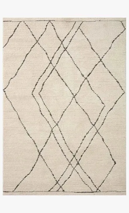 Fabian FAB-02 Ivory/Charcoal Rug