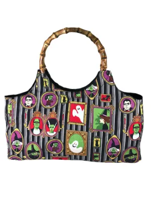 Family Portrait Bamboo Handbag