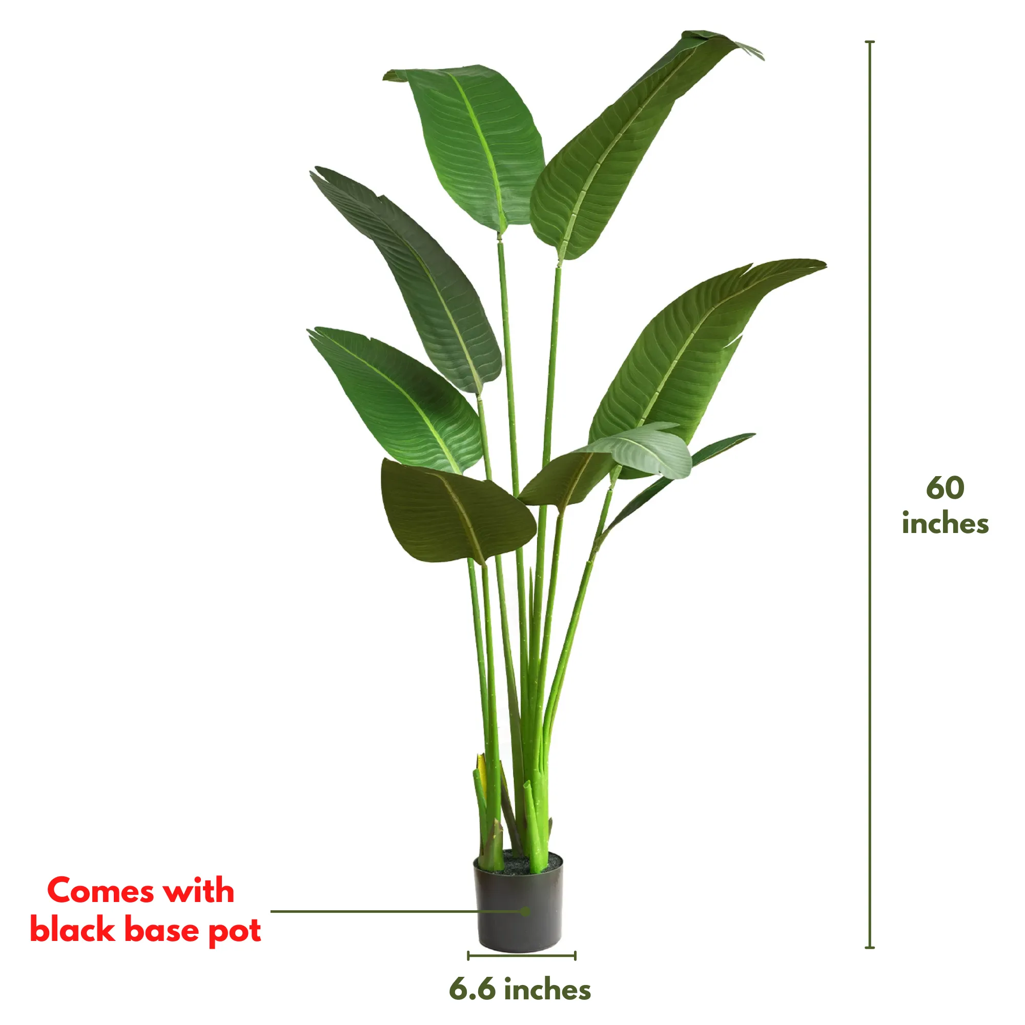 Faux Bird of Paradise 5 Feet