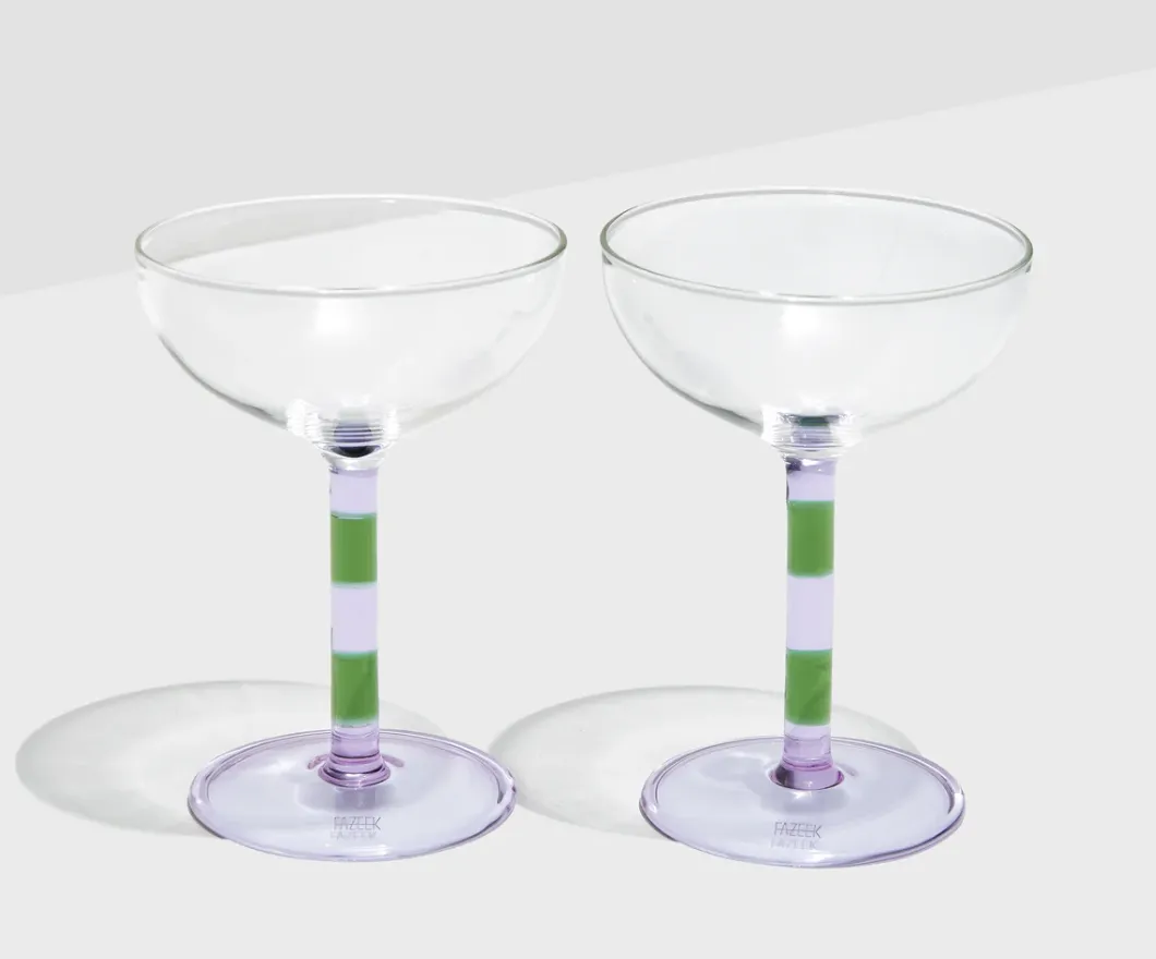 Fazeek Striped Glass Range (S/2)