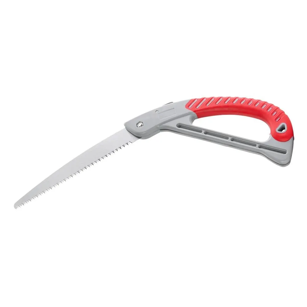 Foldable Pruning Saw - Tough High Carbon Steel Blade with Triple Bevel Teeth