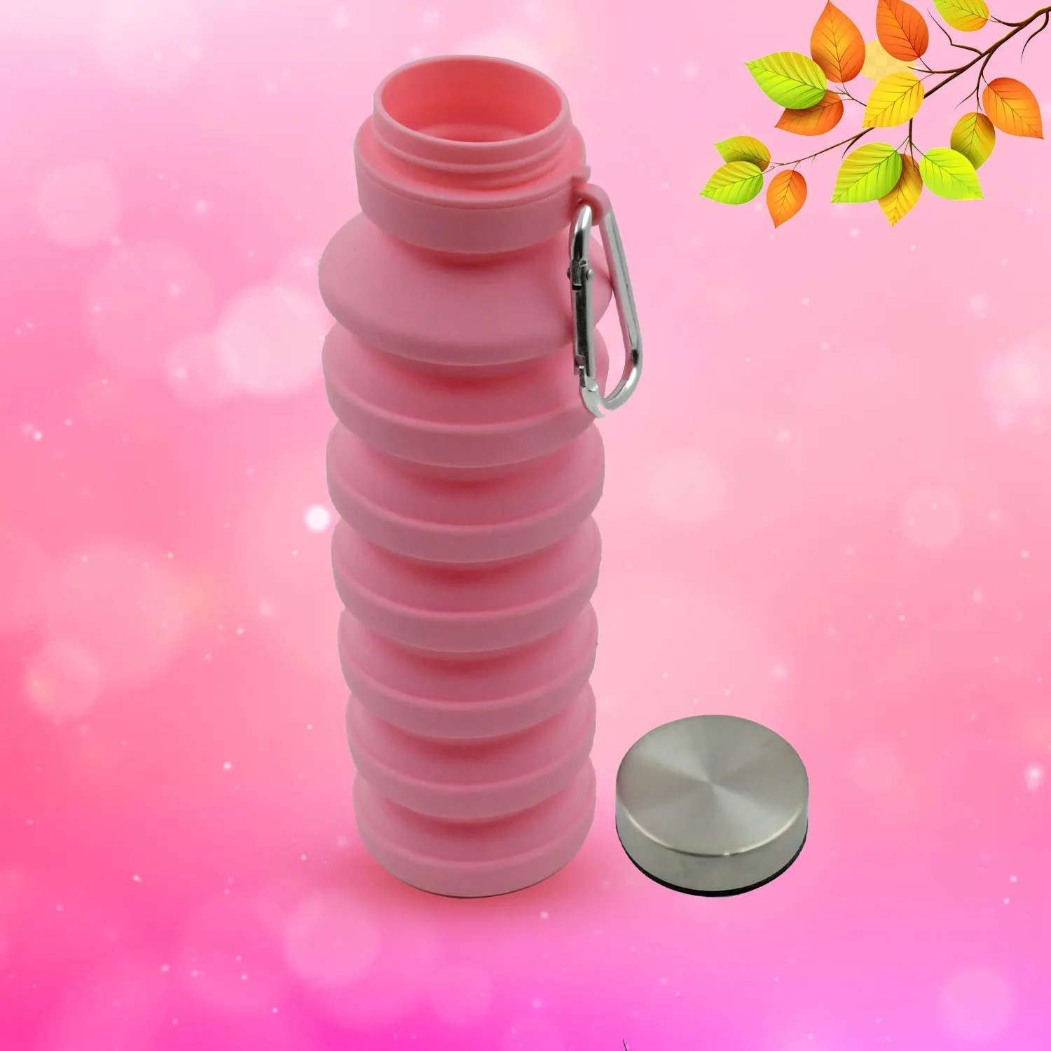 Foldable Silicone Water Bottle for Travel