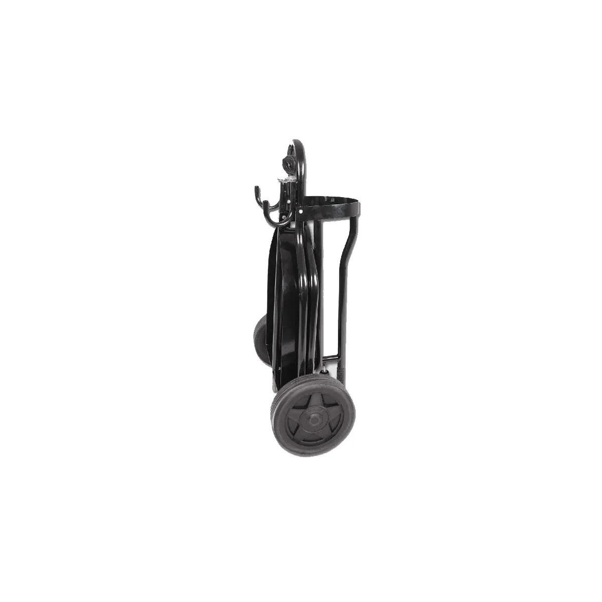 FOLDABLE STABLE CARRY-BASKET BY WALDHAUSEN Black