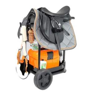 FOLDABLE STABLE CARRY-BASKET BY WALDHAUSEN Black