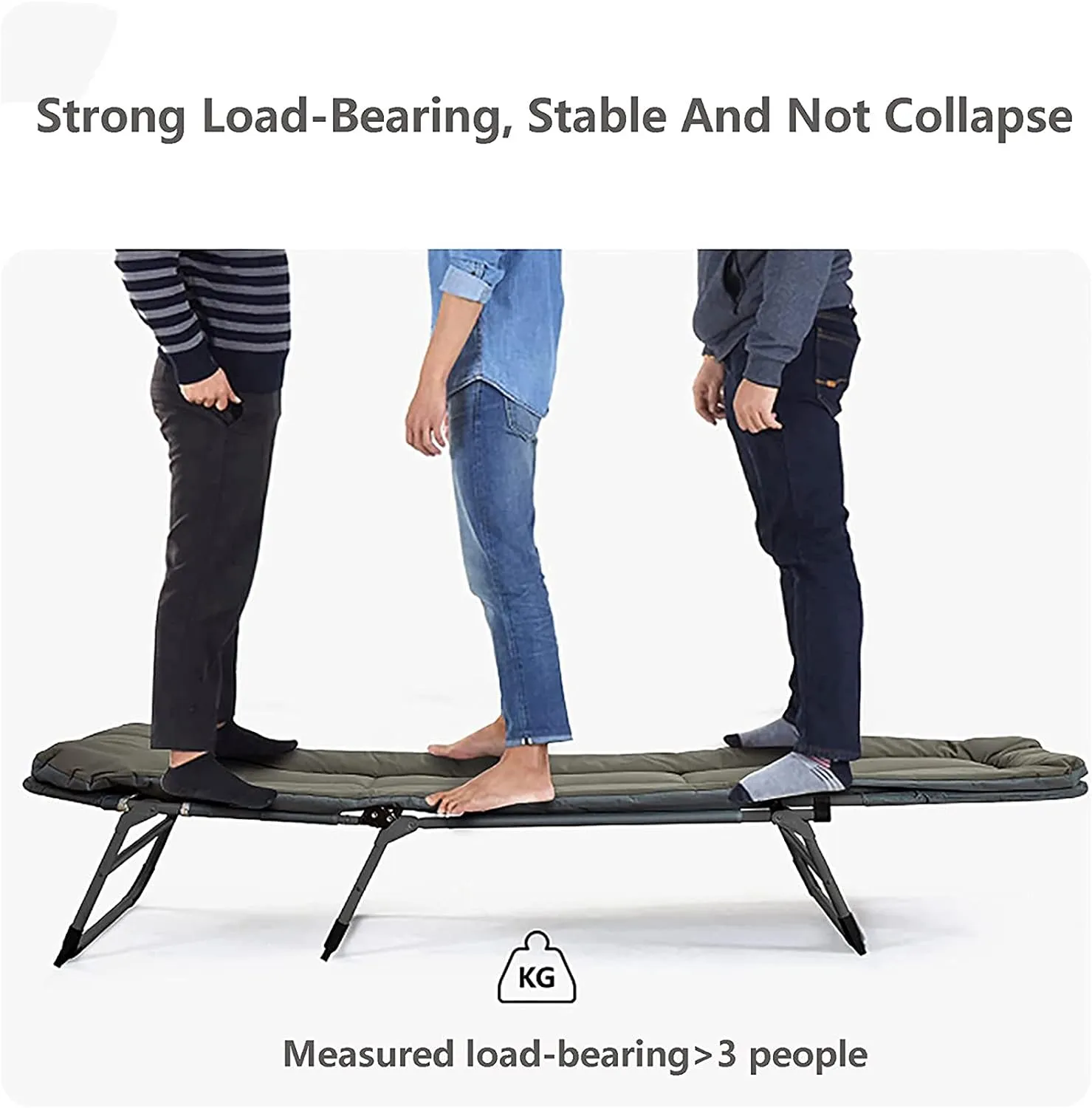 Folding Recliner  Bed  - Ultralight Folding Bed for Tent Travel Office Hiking Camp
