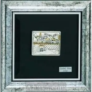 Framed Jerusalem Work Of Art