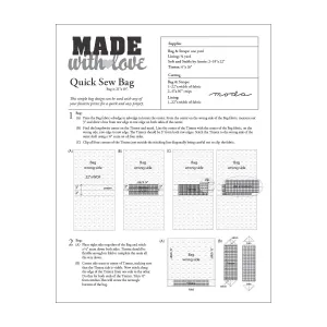 Free Pattern: Quick Sew Bag