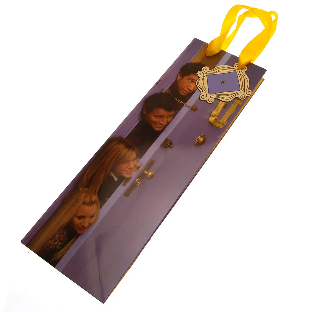 Friends Themed Multi-Colour Bottle Gift Bag
