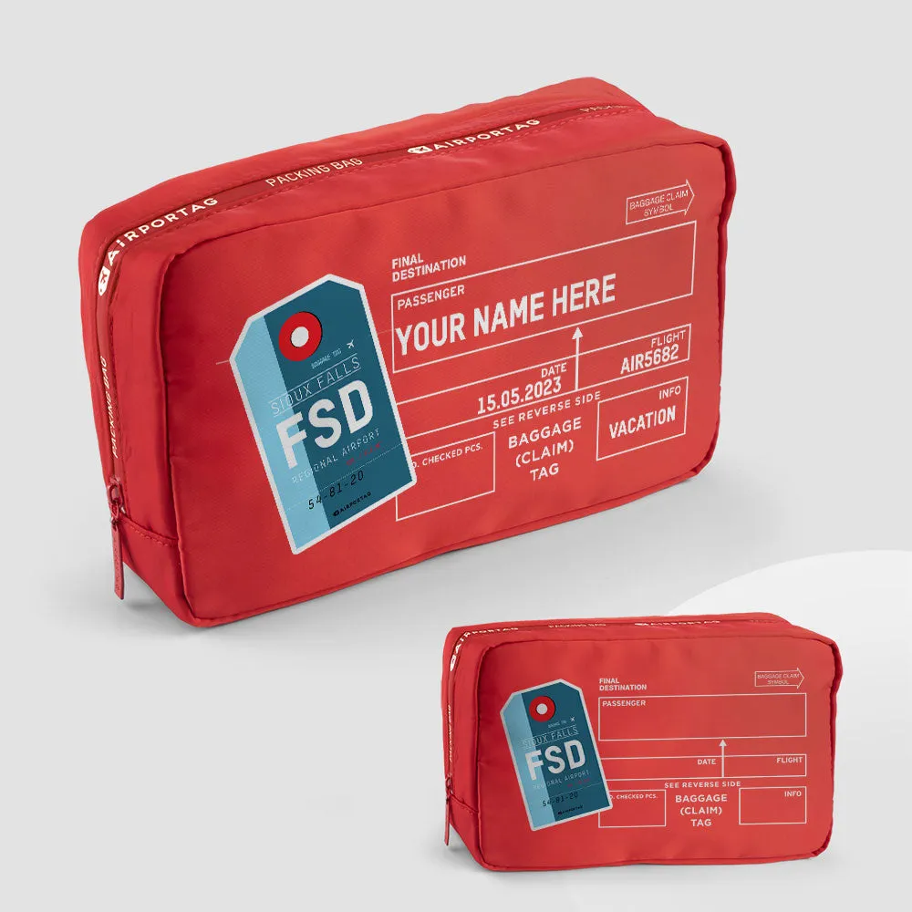 FSD - Packing Bag
