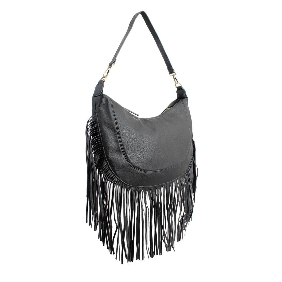 Get the Hottest Black Boho Handbag with Fringe for Women