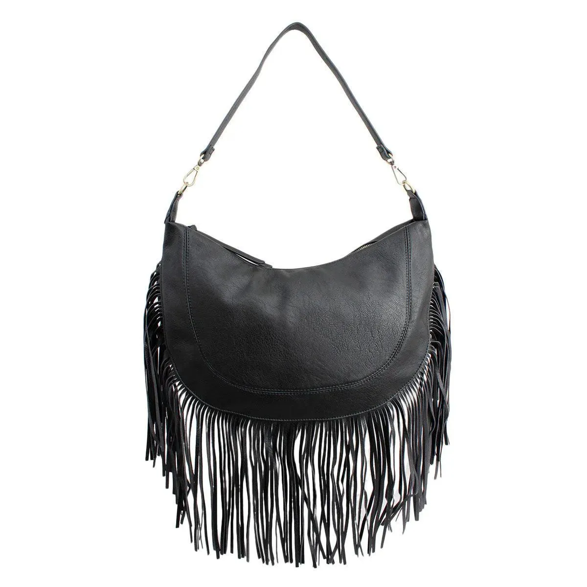 Get the Hottest Black Boho Handbag with Fringe for Women