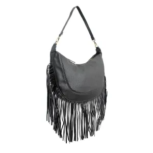 Get the Hottest Black Boho Handbag with Fringe for Women