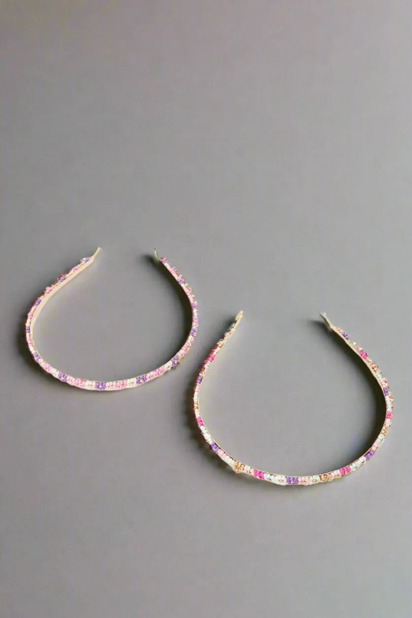 Girls Assorted Embellished Headband Set (Pack of 2)