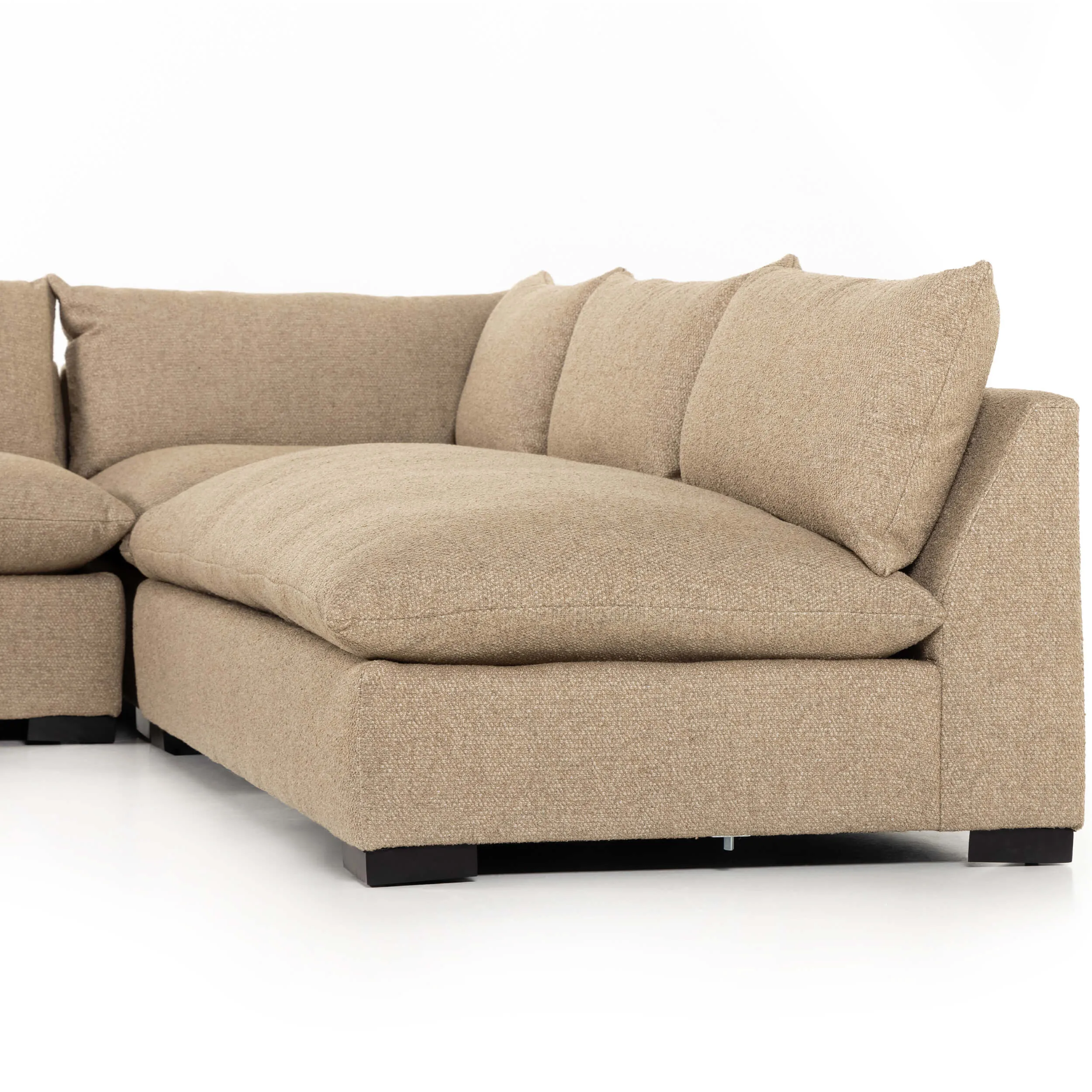 Grant 3 Piece Sectional, Heron Sand