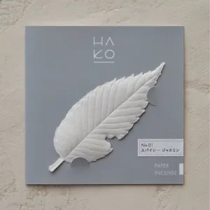 HAKO Paper Leaf Incense - Jasmine