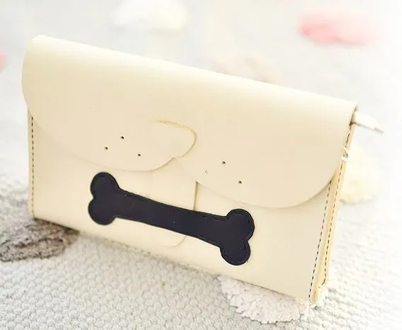 Handmade Leather Cute Dog Round Bag Chain Shoulder Bag Personalized Monogrammed Gift Custom Chain Crossbody Bag Purse Chain Shoulder Bag Purse