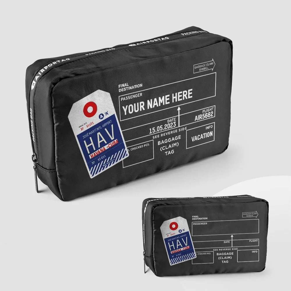 HAV - Packing Bag