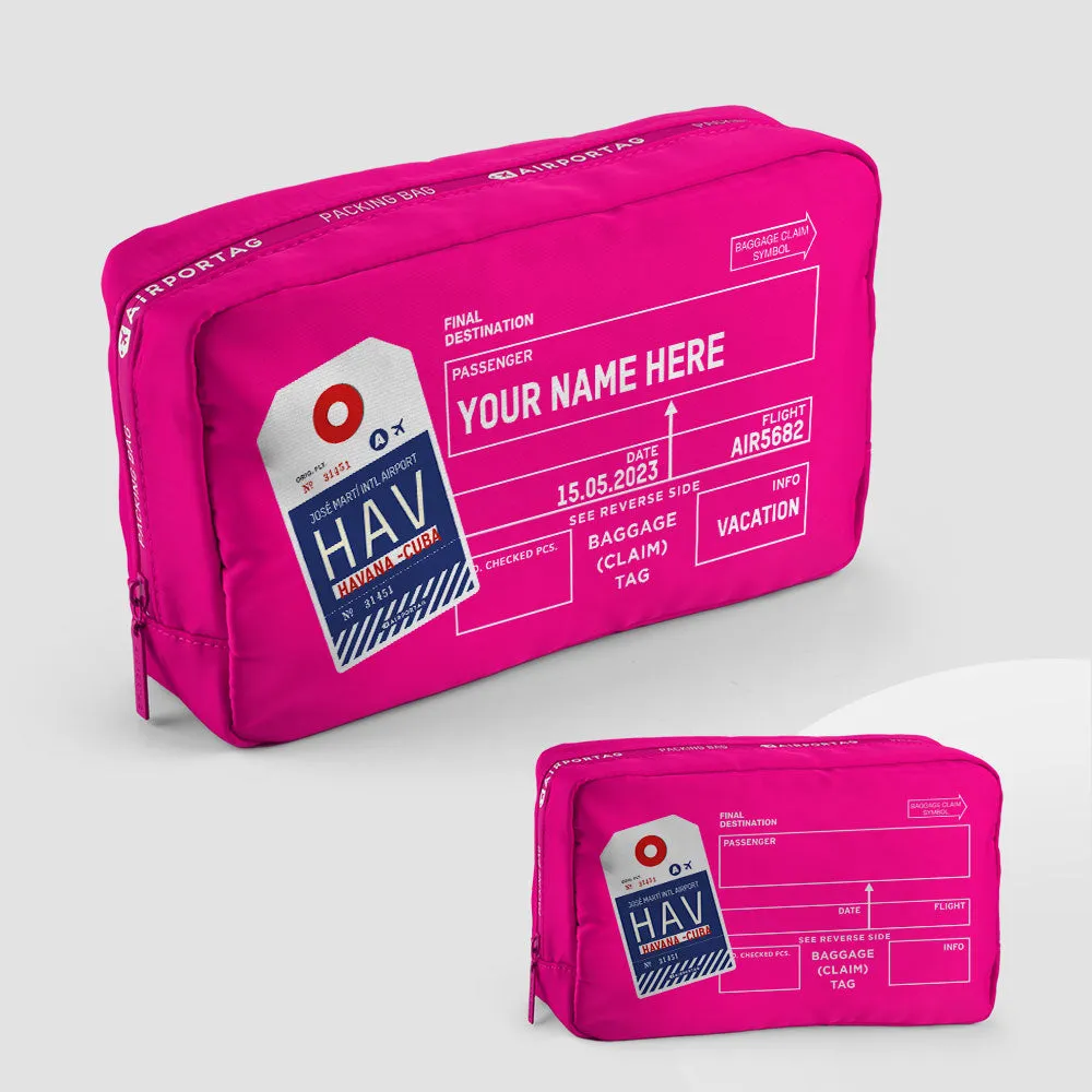 HAV - Packing Bag