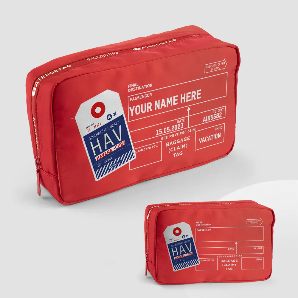 HAV - Packing Bag