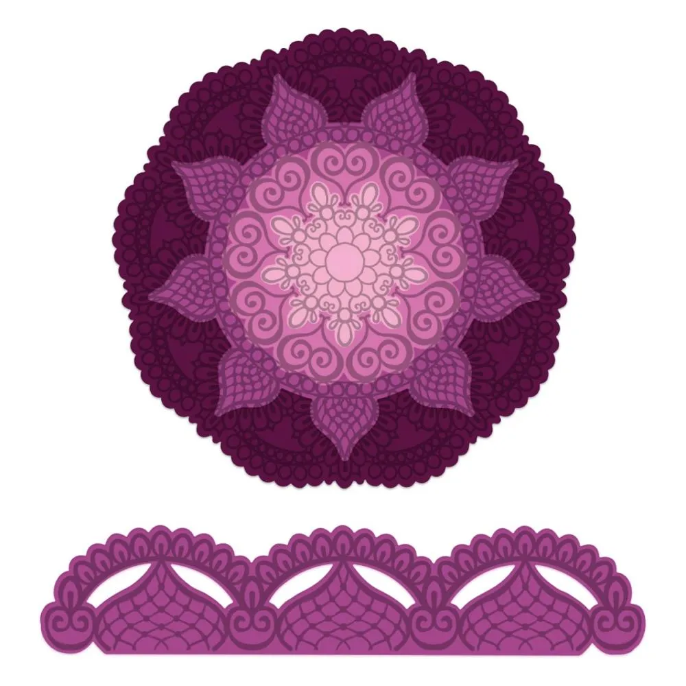 Heartfelt Creations Cut & Emboss Dies - Elegant Mosaics*