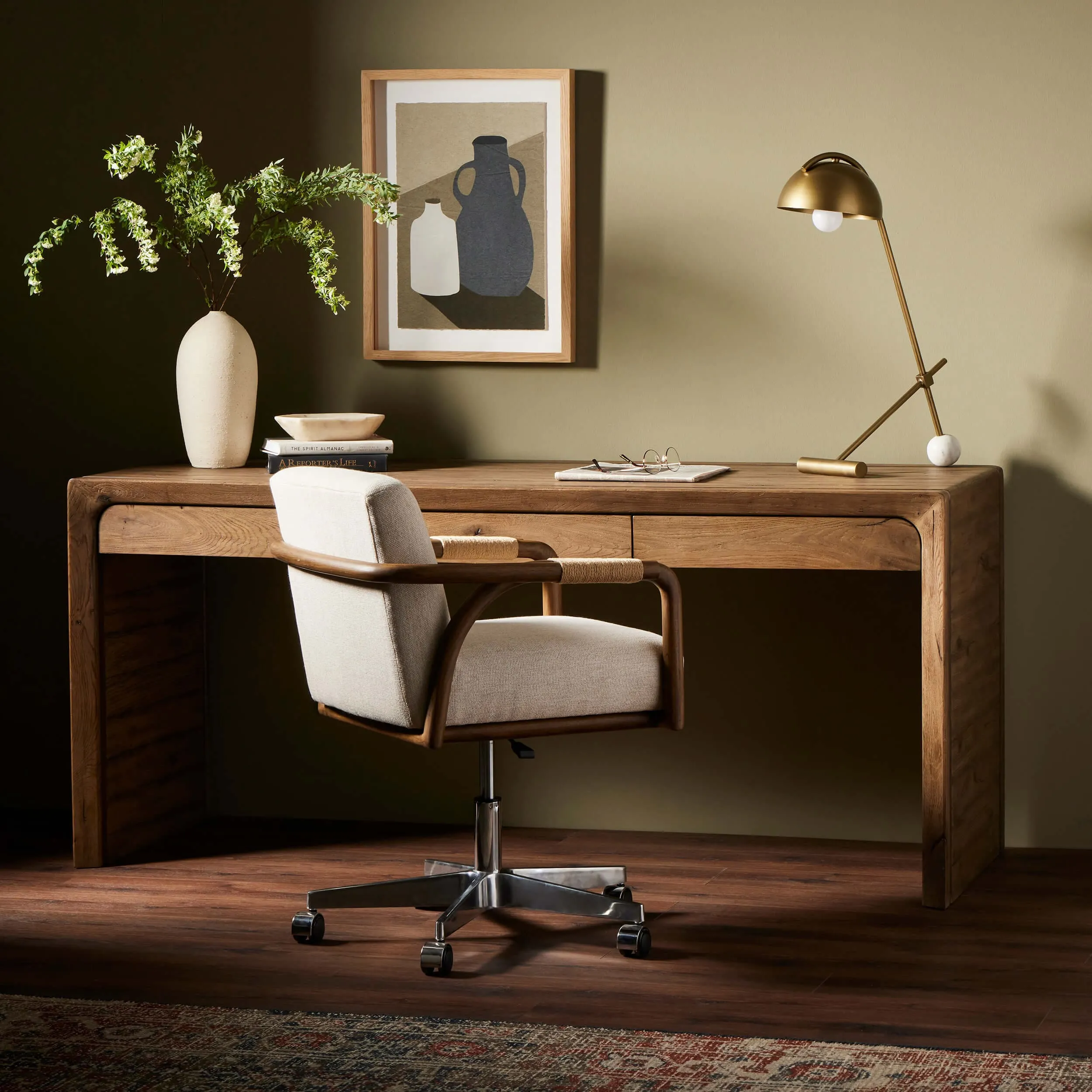 Henry Desk, Rustic Grey