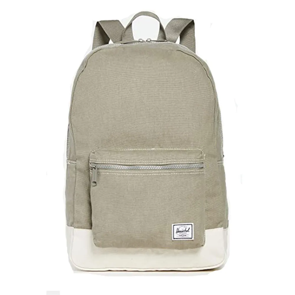 Herschel Men's Vetiver/Natural Daypack Cotton Canvas One Size Backpack - 10076-04921-OS