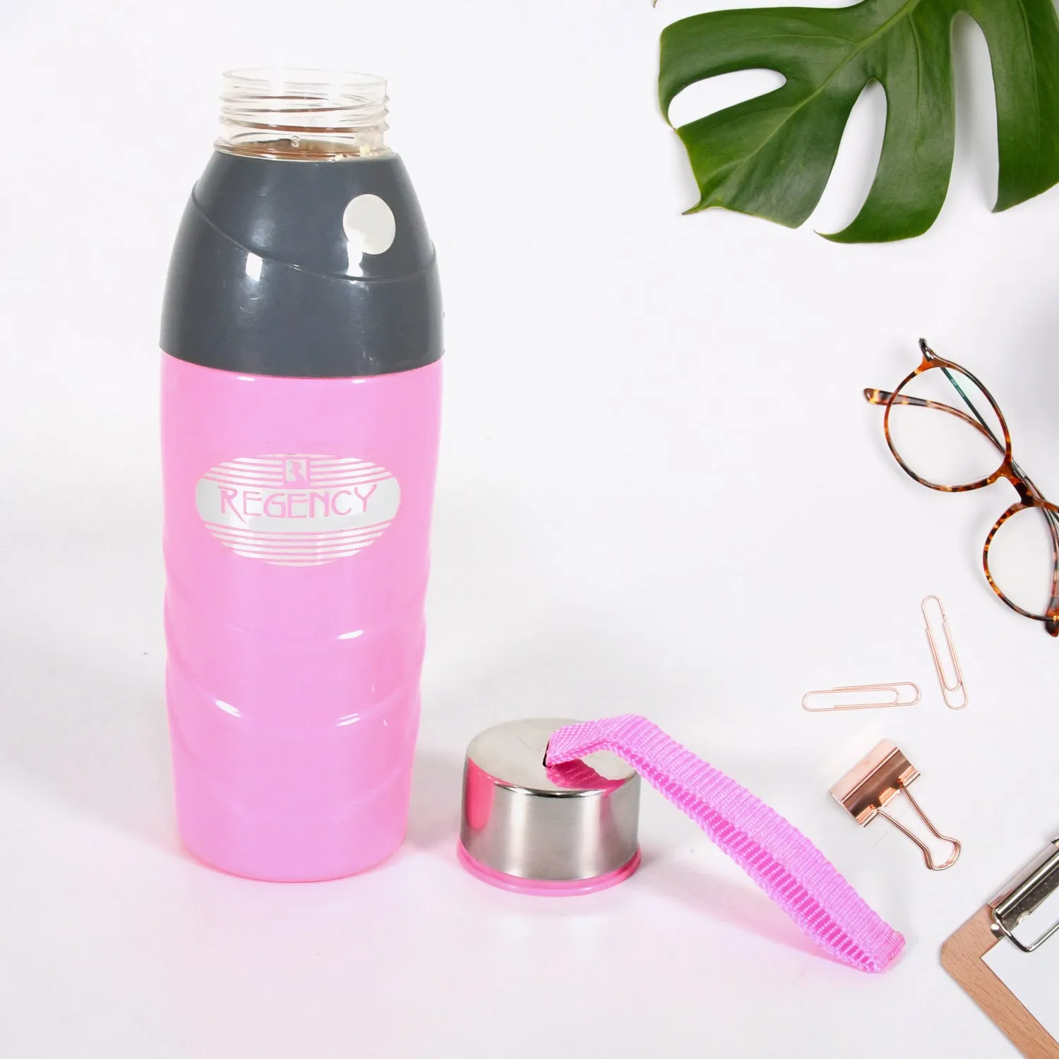 Insulated BPA-Free Plastic Sports Water Bottle - Multi Color