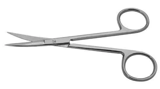 Iris Scissors - Curved 4.5” - SurgiMac's Scissors