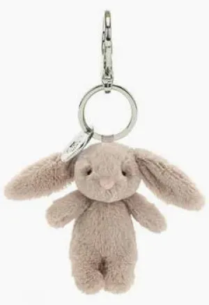 Jellycat Bashful Beige Bunny Bag Charm