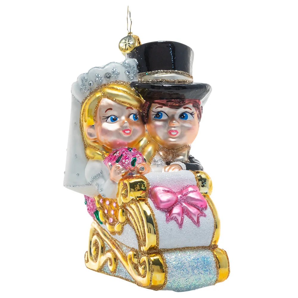 Just Married Sleigh