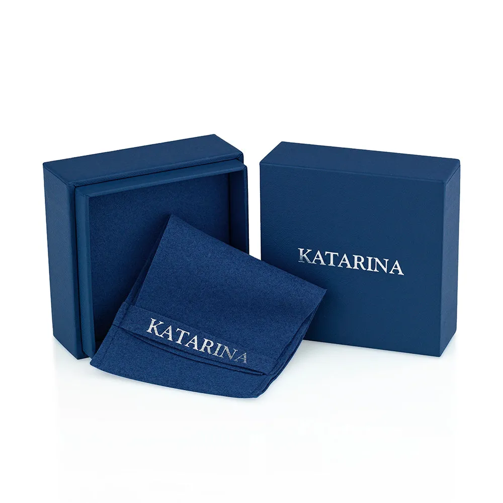 KATARINA Diamond Heart Earrings (1/10 cttw)