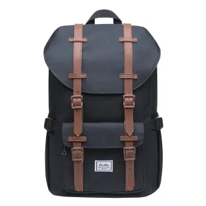 KAUKKO Backpack for city trips, EP5-7 ( Black / 16.1L )