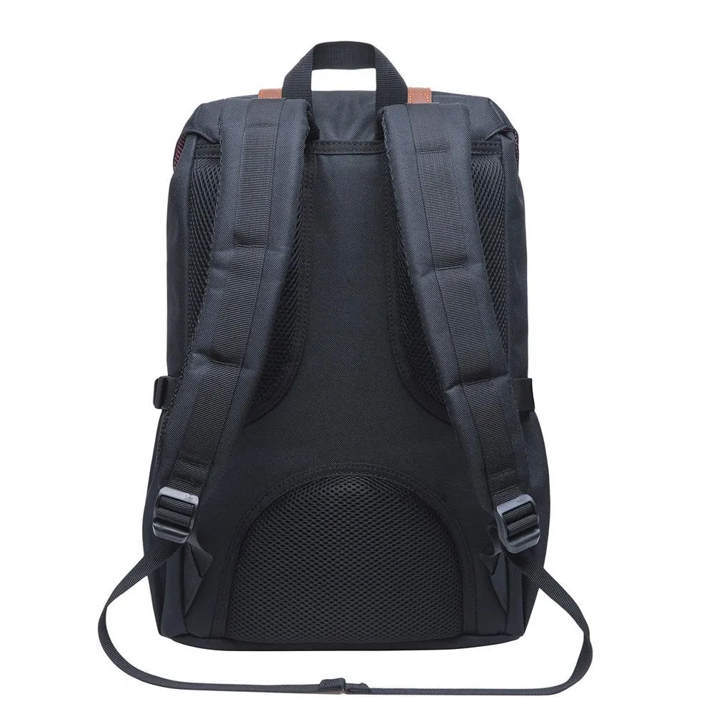 KAUKKO Backpack for city trips, EP5-7 ( Black / 16.1L )