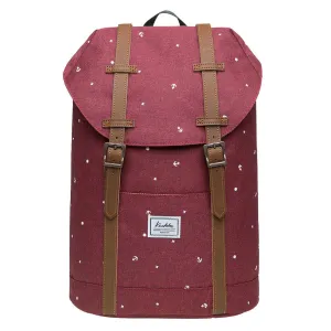 KAUKKO Backpack for city trips, EP6-5 ( Red / 17.8L )