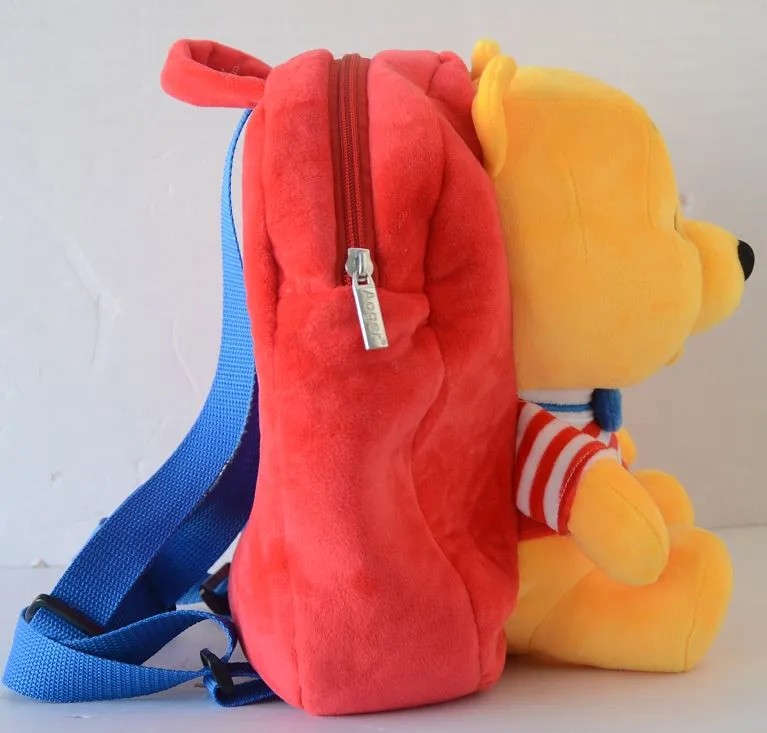 Kids Mini Backpack - Pooh Red Shirt