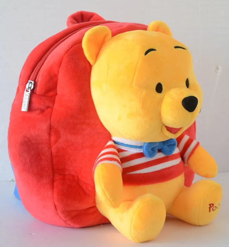 Kids Mini Backpack - Pooh Red Shirt