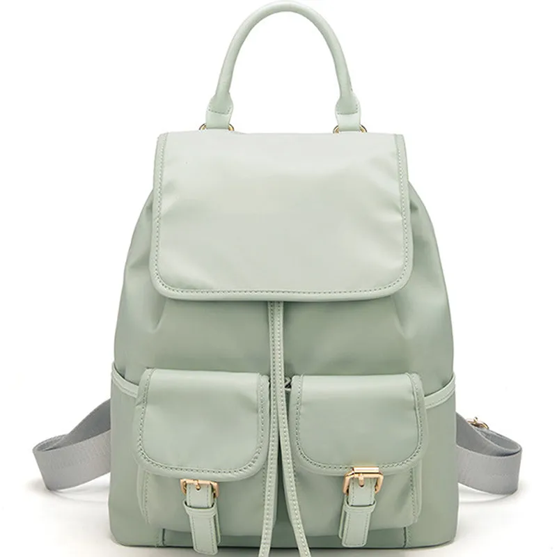 Kids Mini School Backpacks - Black Green Book Bags For Girls Purse Waterproof Mini Backpack Casual Preppy Bag