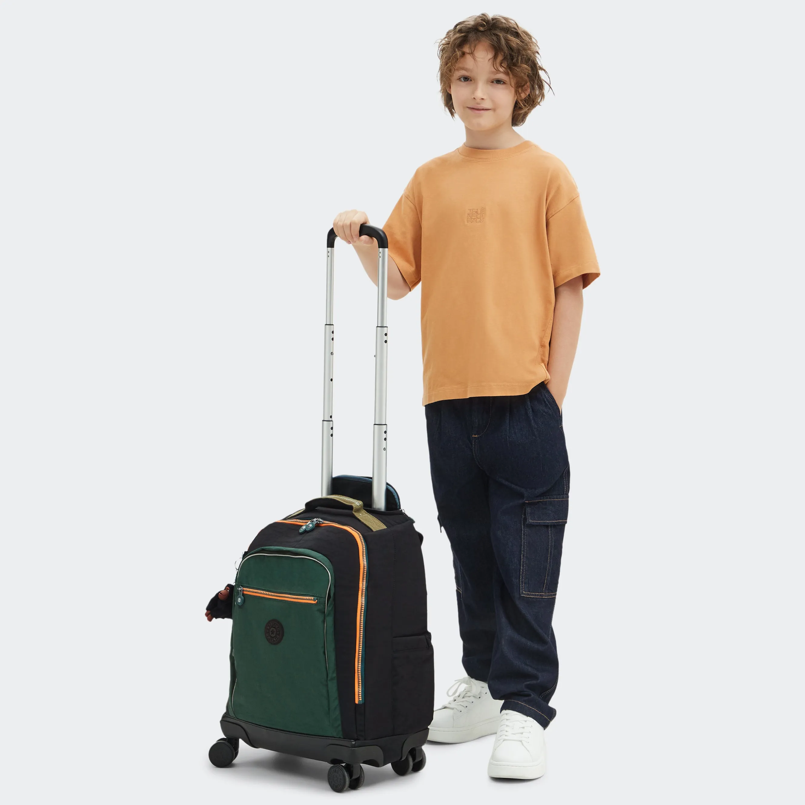 Kipling New Zea Tree House Bl Large Wheeled Backpack  I5246-8LB