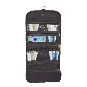 Kuber Industries Rexine Foldable Hanging Make up Organiser (Brown) -CTKTC8754,Standard