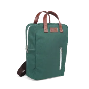Laptop Backpack - Waxed Hunter Green