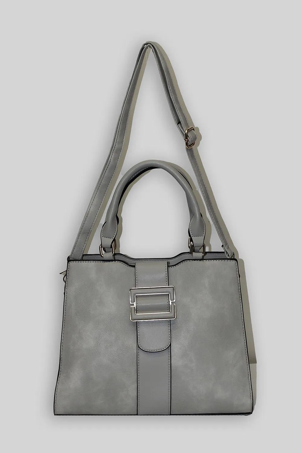 Large Buckle Smart Handbag