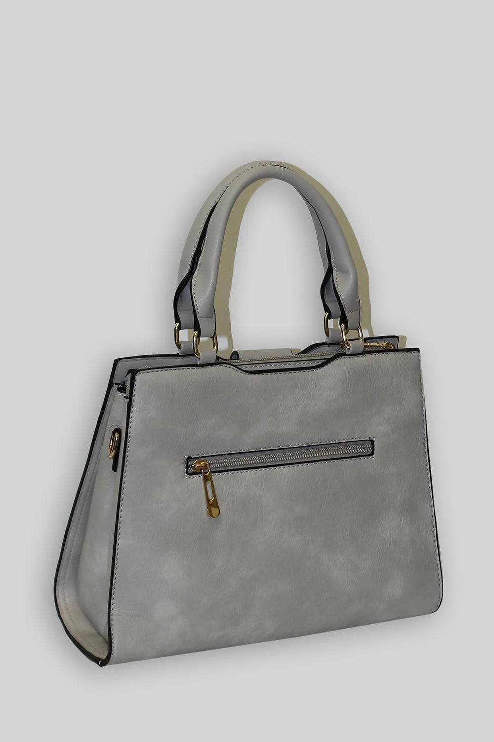 Large Buckle Smart Handbag