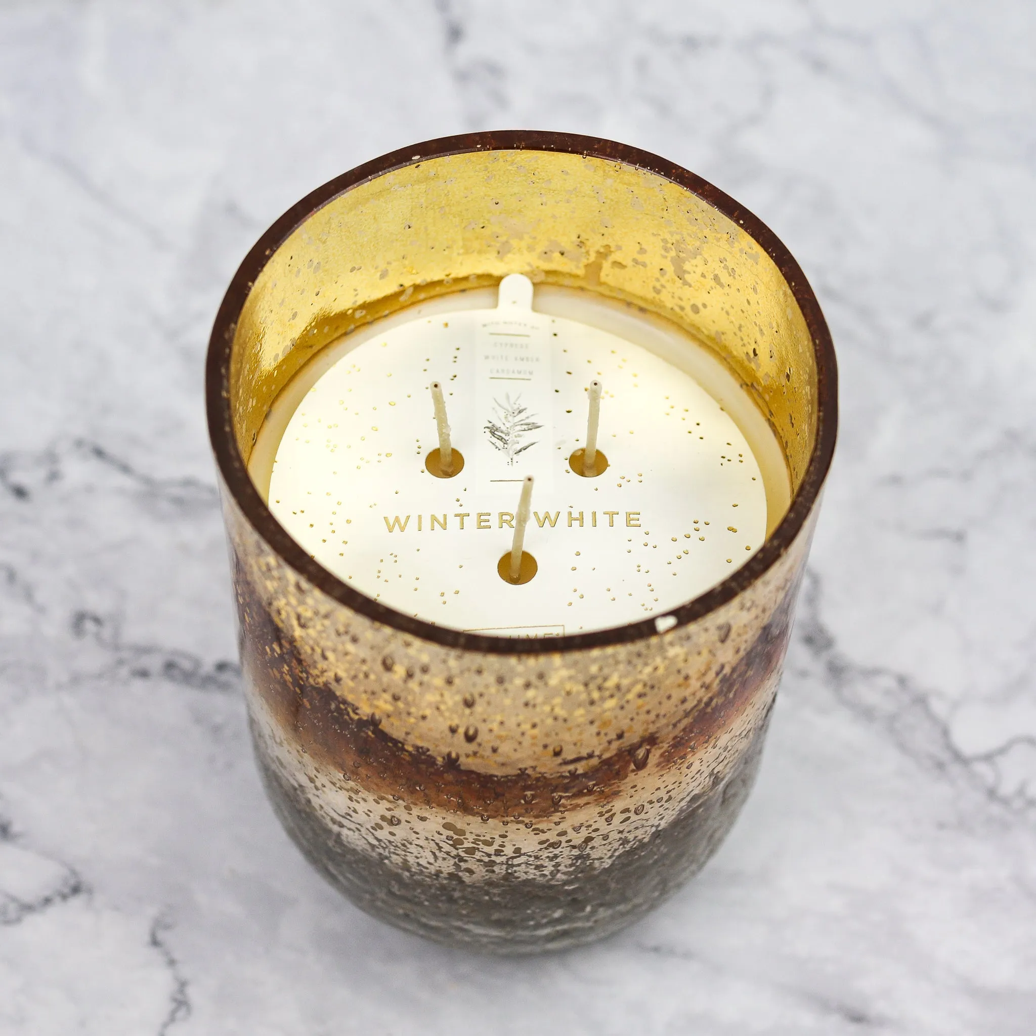 Large Holiday Radiant Candle