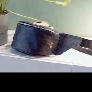 Laura Leather Bum Bag by Lyliad
