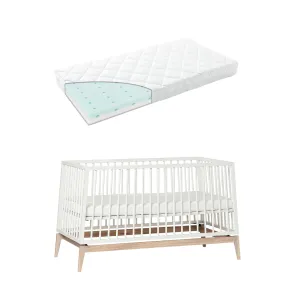 Leander Luna Cot   Mattress