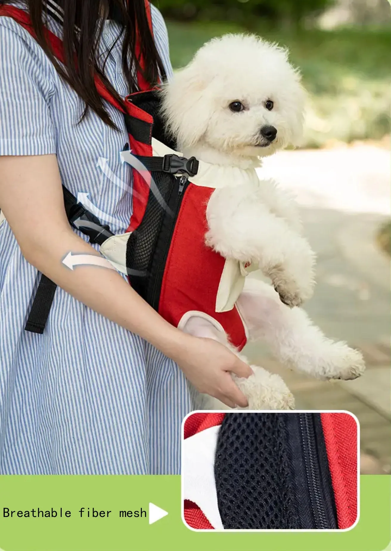 Legs Out Dog Cat Carrier Backpack