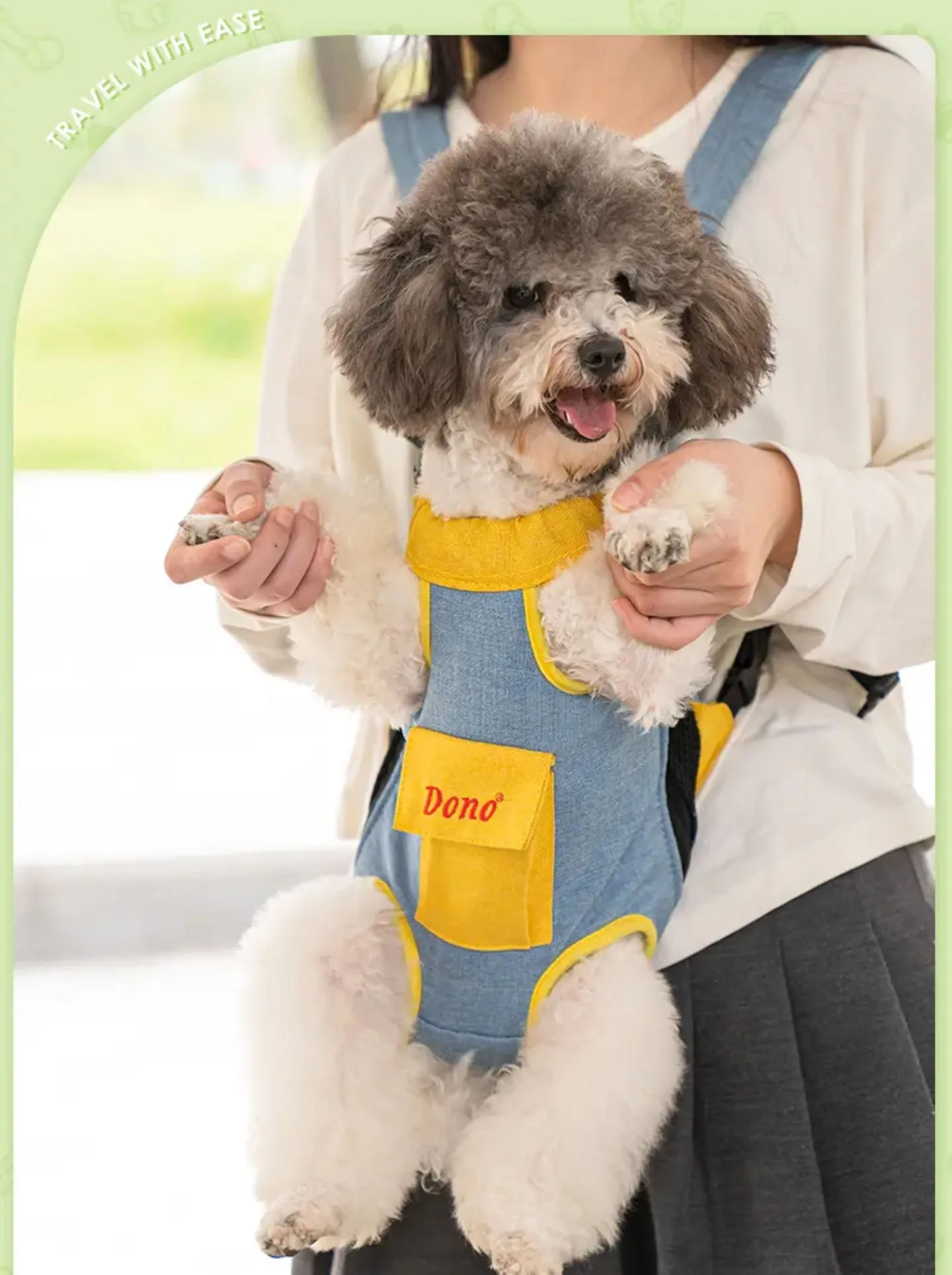 Legs Out Dog Cat Carrier Backpack